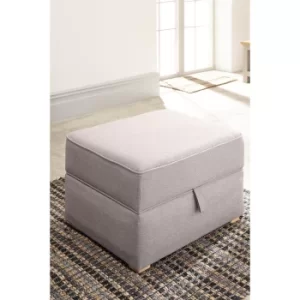 Image of Dauphine Square Storage Footstool