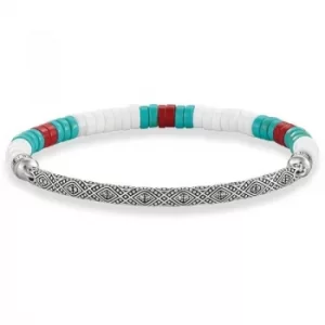 Image of Ladies Thomas Sabo Sterling Silver ETHNO ORNAMENTATION BRACELET