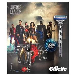 Image of Gillette Mach 3 Justice League Gift Set with VR Headset