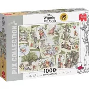 Image of Jumbo Disney Pix Collection Winnie the Pooh 95th Anniversary 1000 Piece Jigsaw Puzzle