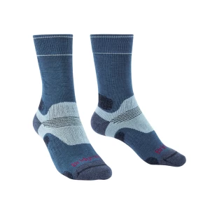 Image of Bridgedale HIKE Midweight Merino Performance Original Womens - Medium Blue / Sky