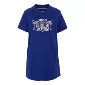Image of Tommy Hilfiger Tommy 1985 Varsity Tee Dress - Blue