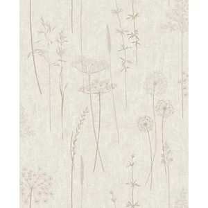 Image of Superfresco Easy Meadow Natural Decorative Wallpaper - 10m
