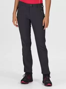 Image of Regatta Womens Highton Trousers, Grey, Size 20, Women