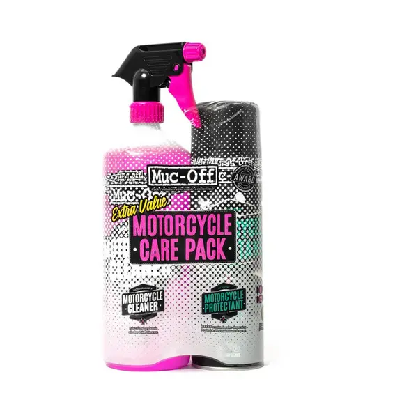 Image of Muc-Off Motorcycle Care Duo Kit Size