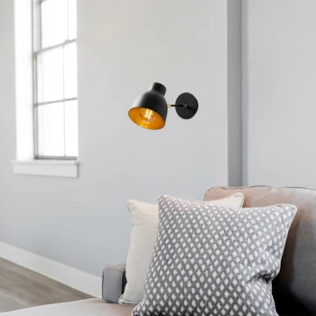 Image of Dodo - 3091 Black Wall Lamp