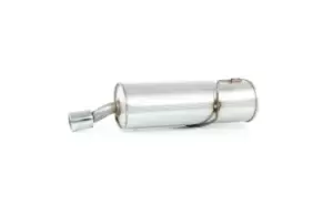 Image of WALKER Rear silencer without mounting parts 23546 End silencer,Rear exhaust silencer PEUGEOT,206 Schragheck (2A/C),206+ Schragheck (2L_, 2M_)