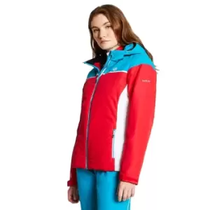 Image of Dare 2b Womens Sightly Waterproof Breathable Ski Coat Jacket UK Size 12- Chest Size 36' (92cm)