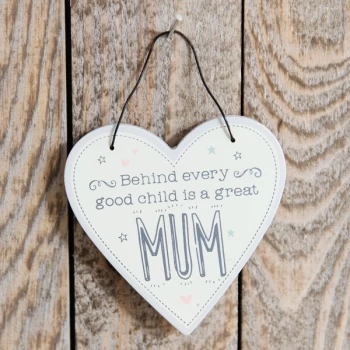 Image of Love Life Heart Plaque - Every Good Child