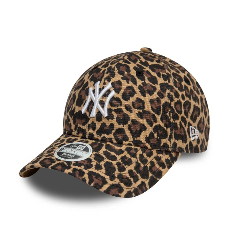 Image of New Era Leopard 9forty Adjustable Cap Multi Female One 235627UK