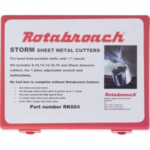 Image of Rotabroach Mini Cutter Set 3/8" Arbor