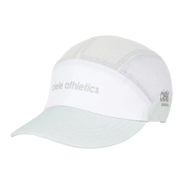 Image of 5 Panel Cap Ciele FST SC Field Iconic SL Blanc Unisex S/M