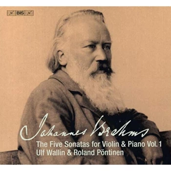 Image of Ulf Wallin - Johannes Brahms: The Five Sonatas for Violin & Piano CD