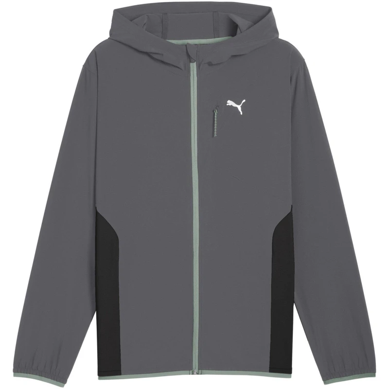 Image of Puma Mens Flex Woven Tracksuit Dark Grey male S