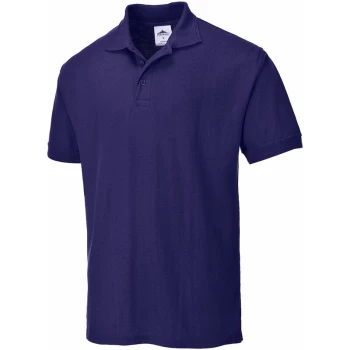 Image of Portwest - B210 - Purple Sz M Naples Polo Shirt Workwear Corporate Wear