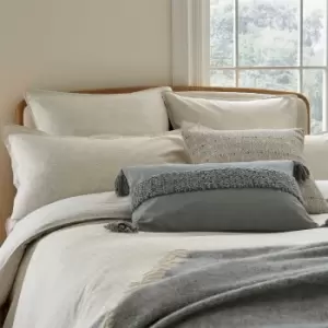 Image of Bedeck of Belfast Rare Earth Florin Kingsize Duvet Cover Set, Linen