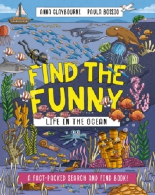 Image of Find the Funny: Life in the Ocean : A fact-packed search and find book! Paperback / softback