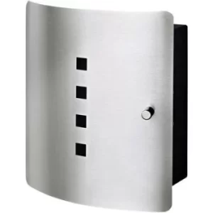 Image of Burg Waechter Key cabinet Quad 6204/10 Ni 33520 No. of hooks 10 Stainless steel, Black