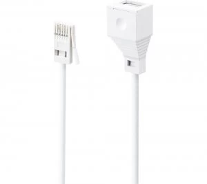 Image of Logik 5m 6P4C Male to 6P4C Female Cable LTEX515