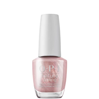 Image of OPI Nature Strong Natural Vegan Nail Polish 15ml (Various Shades) - Intentions are Rose Gold