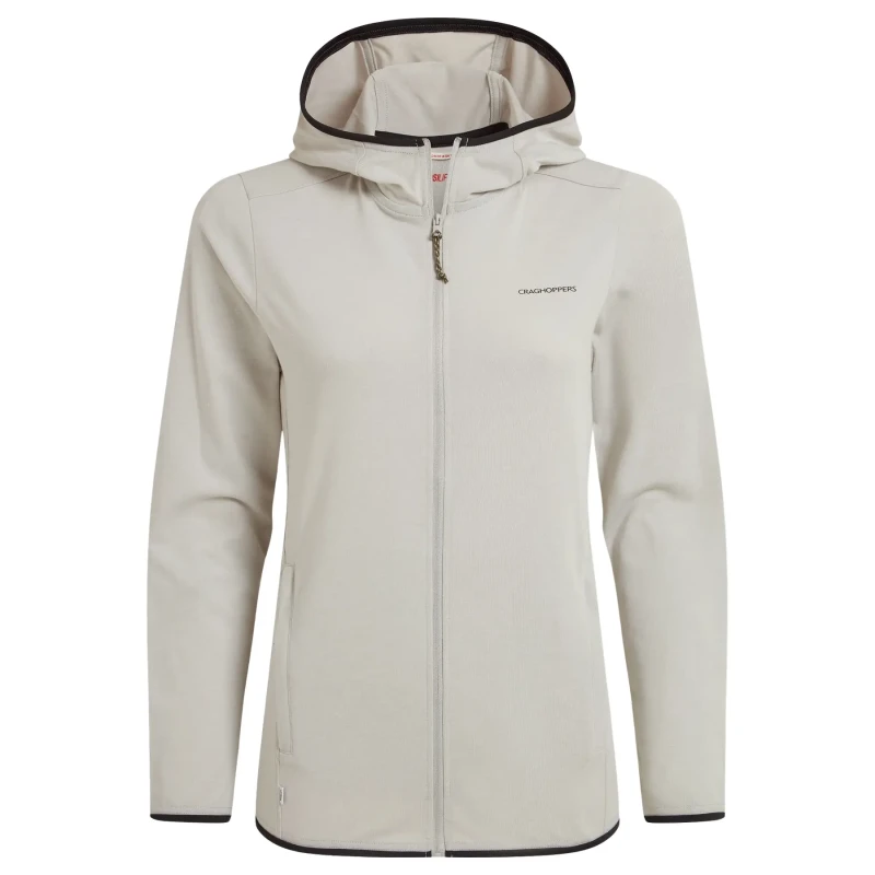 Image of Womens full zip hoodie Craghoppers NosiLife Afia Gris Female 44