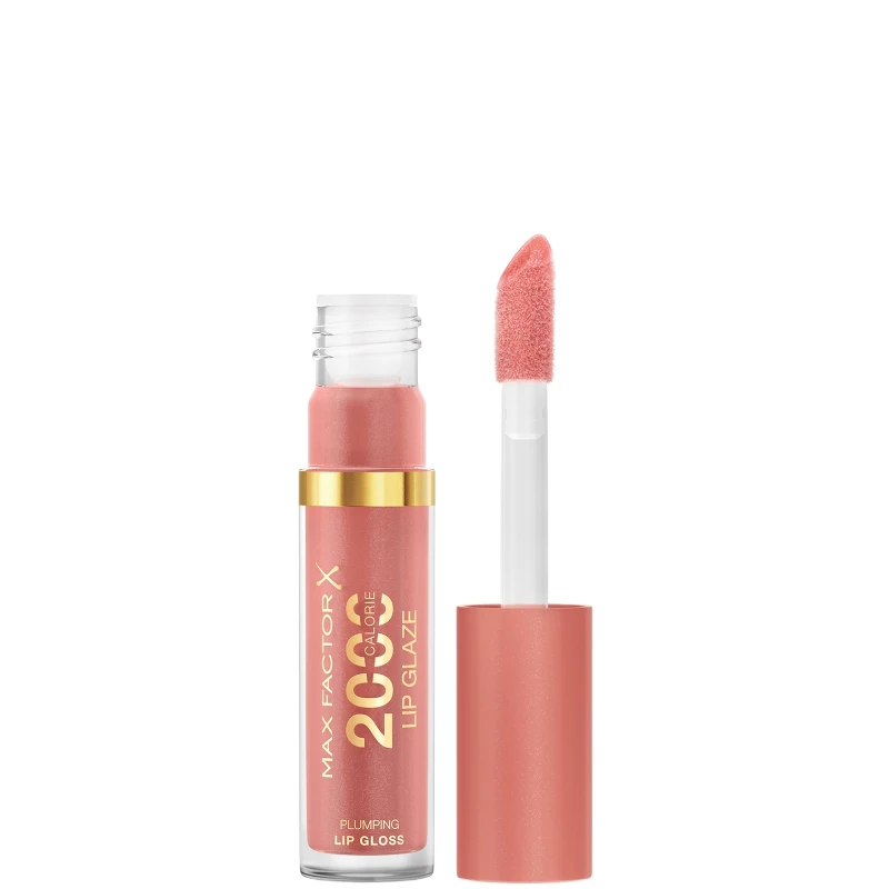 Image of Max Factor 2000 Calorie Lip Glaze Full Shine Tinted Lip Gloss 4.4ml (Various Shades) - 075 Pink Fizz