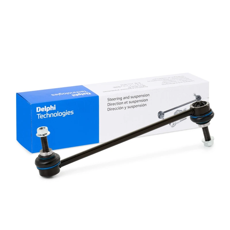 Image of DELPHI TC2374 Anti-roll bar link Steel Link Stabiliser (3229)