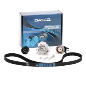 Image of DAYCO Water Pump + Timing Belt Kit KTBWP3170 FIAT,ALFA ROMEO,LANCIA,PUNTO (188),BRAVO II (198),STILO (192),Doblo Cargo (223_)