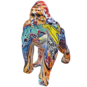 Image of Graffiti Gorilla Small Figurine By Lesser & Pavey