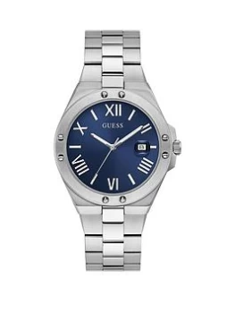 Image of Guess GW0276G1 Mens Perspective Steel Bracelet Wristwatch Colour - Silver Tone