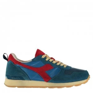 Image of Diadora Lifestyle Camaro Used Mens Trainers - Blue Pearl