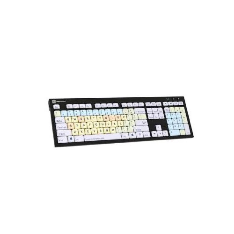 Image of Logickeyboard Keyboard with Dyslexie font - PC LKB-DYSLEX-BJPU-UK