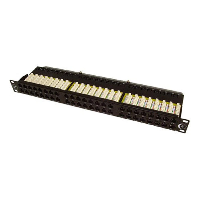 Image of Cablenet Cablenet 48 Port Cat6 UTP 1u Patch Panel 72-3389