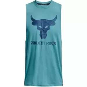 Image of Under Armour Armour PR Bull Tank Top Mens - Blue