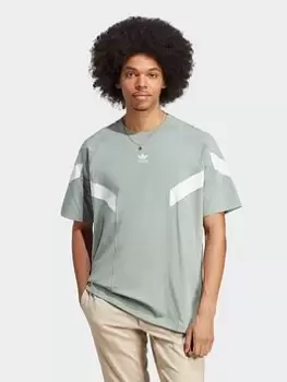 Image of adidas Originals Originals Rekive T-Shirt, Green, Size L, Men