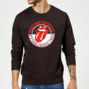 Image of Rolling Stones Est 62 Sweatshirt - Black