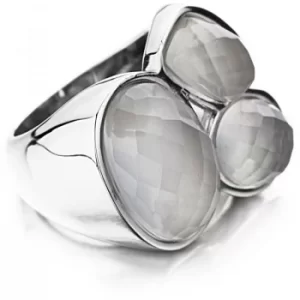 Image of Ladies Shimla Stainless Steel Size N Ring