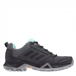 Image of adidas Terrex AX3 GTX Low Ladies Walking Shoes - Raw Steel/Aero