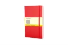 Image of Moleskine Large Squared Hardcover Notebook Red