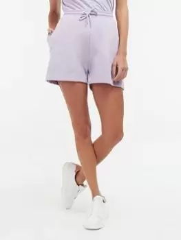 Image of Barbour International Chequer Jersey Short - Lilac, Purple, Size 18, Women