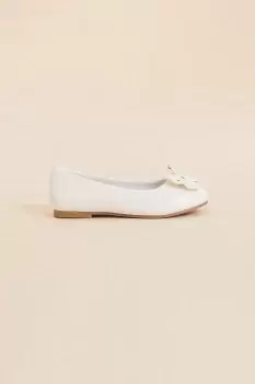 Image of Girls Bow Ballerina Flats
