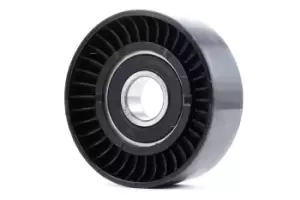 Image of RIDEX Tensioner Pulley without holder 310T0168 Tensioner Pulley, v-ribbed belt VW,AUDI,FORD,Golf IV Schragheck (1J1)