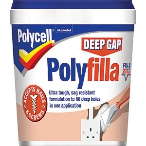 Image of Polycell Deep Gap Polyfilla 1L