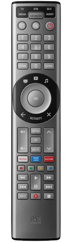 Image of One For All Advanced URC7956 remote control IR Wireless Universal Pres