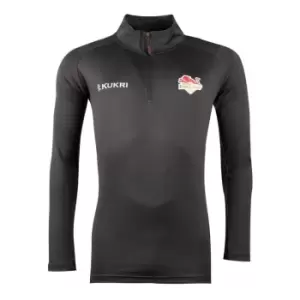 Image of Kukri Team England quarter Zip Midlayer - Grey