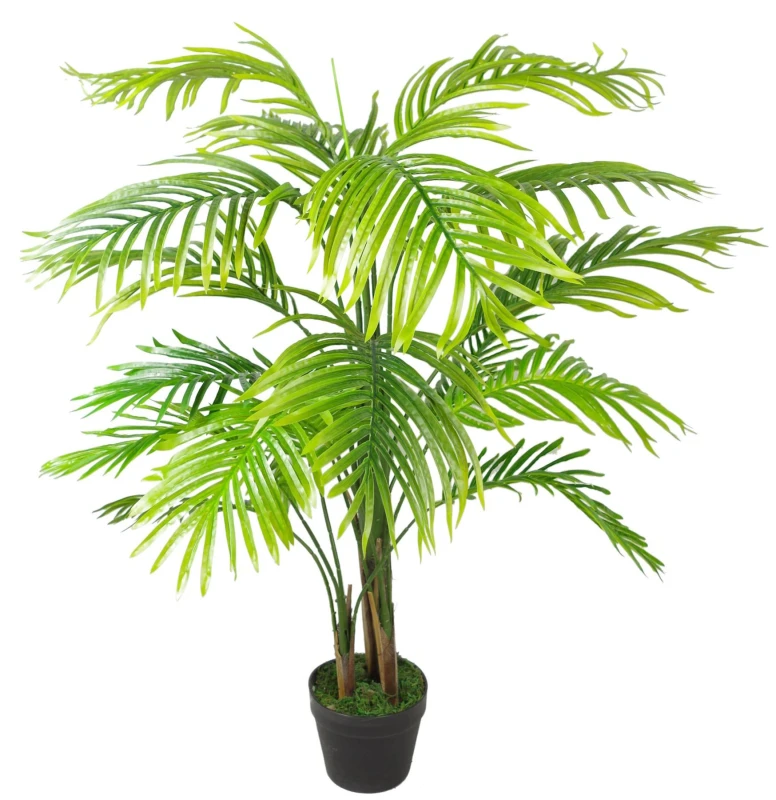 Image of Leaf 130cm Artificial Areca Palm Tree - Extra Large Green unisex