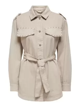 Image of ONLY Utility Jacket Women Beige