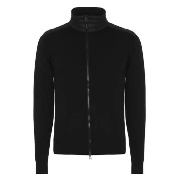 Image of BELSTAFF Kelby Zip Cardigan - Black 9000