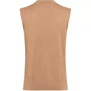 Image of French Connection Klarise Recycled Knitted Sleeveless Jumper - Beige