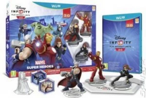 Image of Disney Infinity 2.0 Marvel Superheroes Nintendo Wii U Game